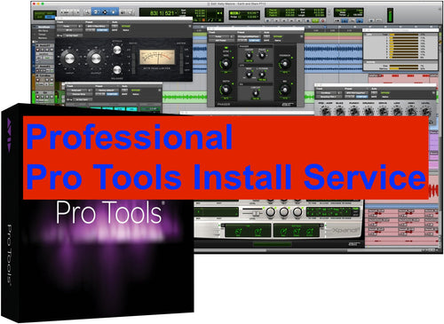 Avid Pro Tools Professional Online Installation Service